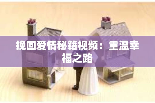 挽回爱情秘籍视频：重温幸福之路